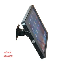 for ipad Pro 12.9″ security wall mount display on shop mounting lock bracket holder support with anti-theft enclosure