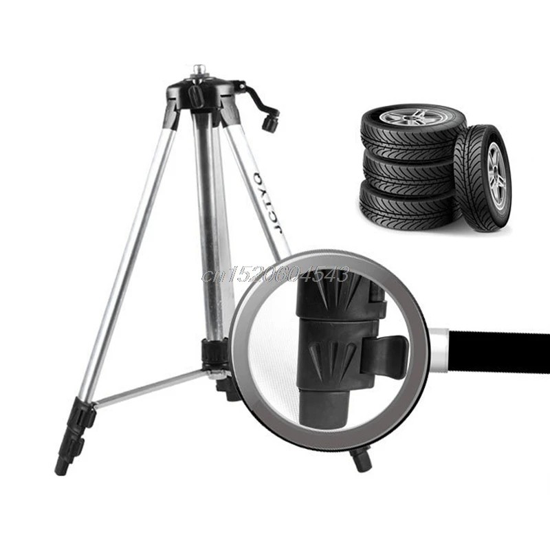 

150cm Tripod Carbon Aluminum With 5/8 Adapter For Laser Level Adjustable Measuring Tools R08 Drop ship