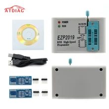 Ezp 2019 suporte win7 & 8 64bit novo, ezp2019, alta velocidade, usb spi, programador 24 25, 93, eeprom 25 chip do bios flash