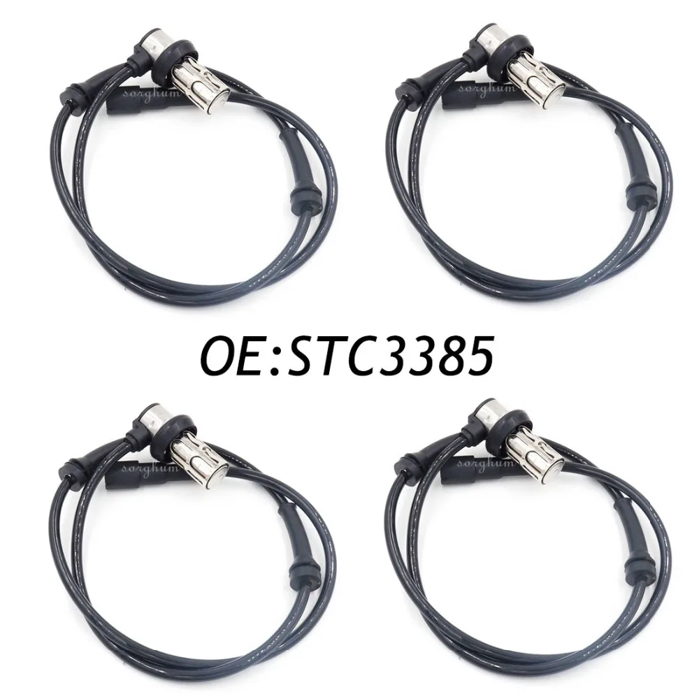 

4PCS STC3385 ABS Wheel Speed Sensor For 1995-2002 Range Rover (Rear Right/Left) ALS1909 SU12335