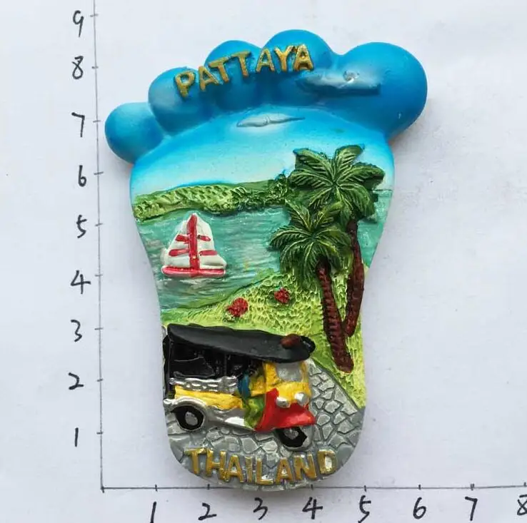 Thailand's Pattaya fridge magnet Home Decorations | Дом и сад