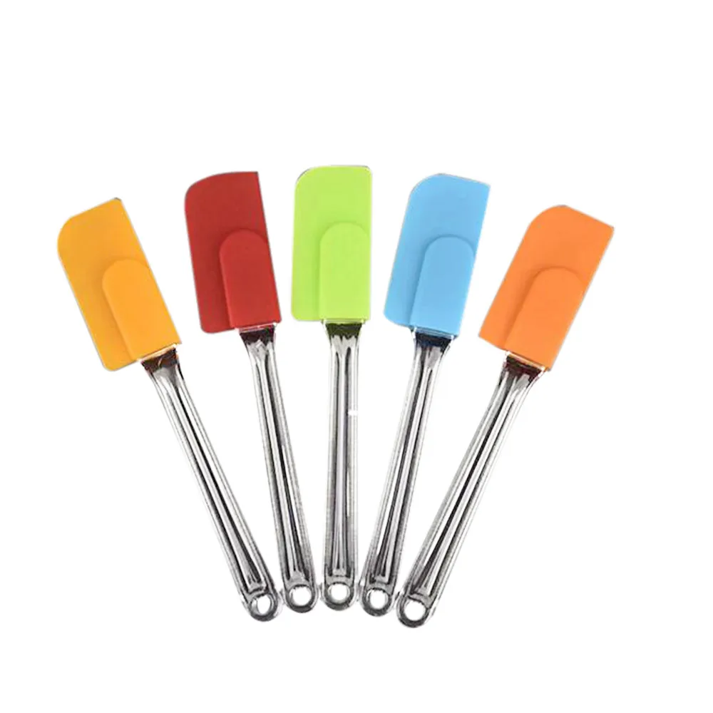 Dropshipping 1Pc Pastry Tools Useful Multi-purpose Silicone Spatula Mixing Batter Scraper Cooking Cake Baking Kitchen Utensil