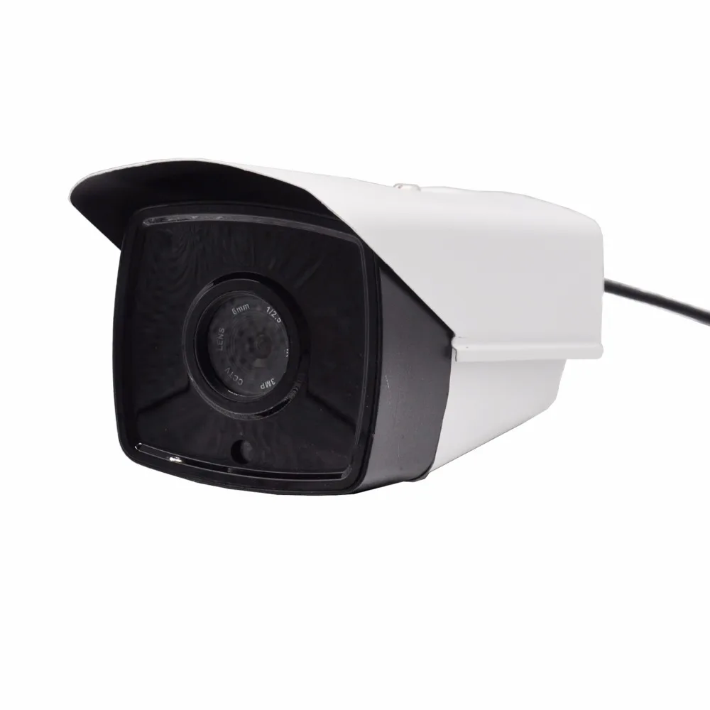 

8mm Outdoor Waterproof H.264 Security Surveillance 100 Degree Wide Angle Len IP 720P Infrared CCTV Camera Network Wired Cameras