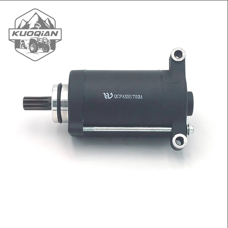 

KUOQIAN One PICS Silvery Starter Motor For CFmoto 600 ATV UTV 0600-091100 OEM Part Steel ATV Accessories