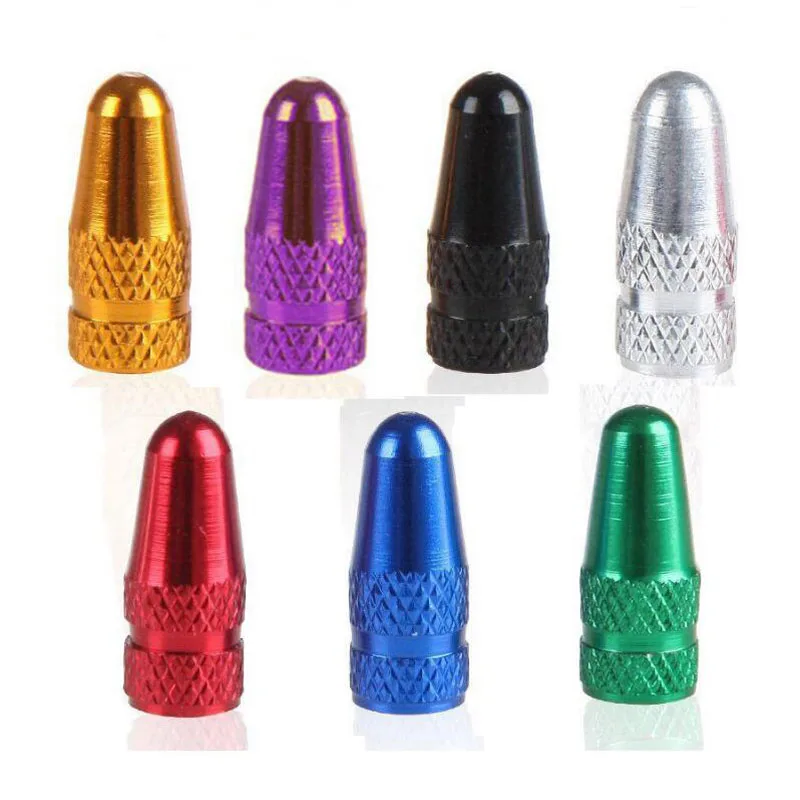Buy 10Pcs Aluminum Bicycle Presta Valve Caps Mountain