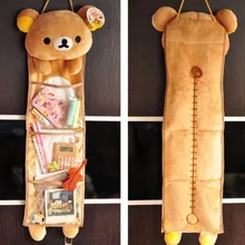 Япония мультфильм Rilakkuma расслабляющий медведь плюшевые игрушки милые длинные висячие Kawaii сумка для хранения девушка креативный подарок домашний декор