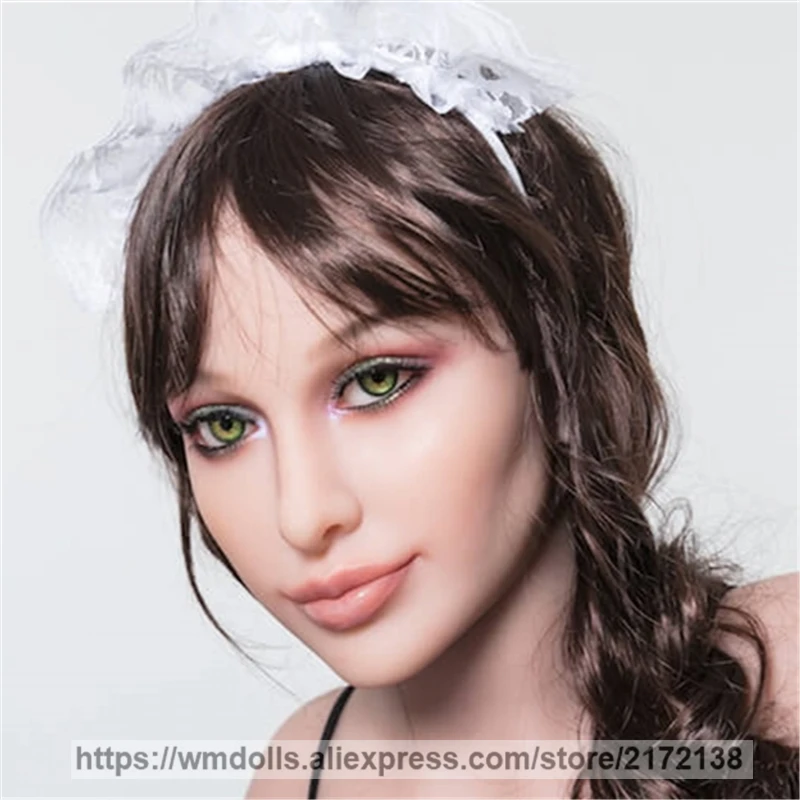 WMDOLL куклы для орального секса голова реалистичный сексуальный ангел взрослые