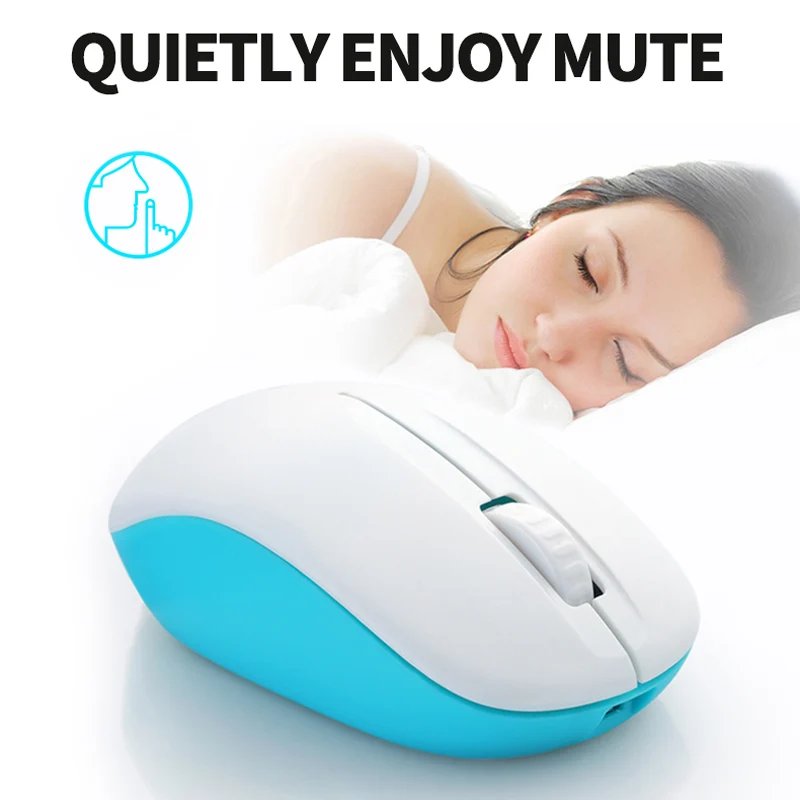 T-WOLF Q8 Wireless Rechargeable Optical Mouse (2)