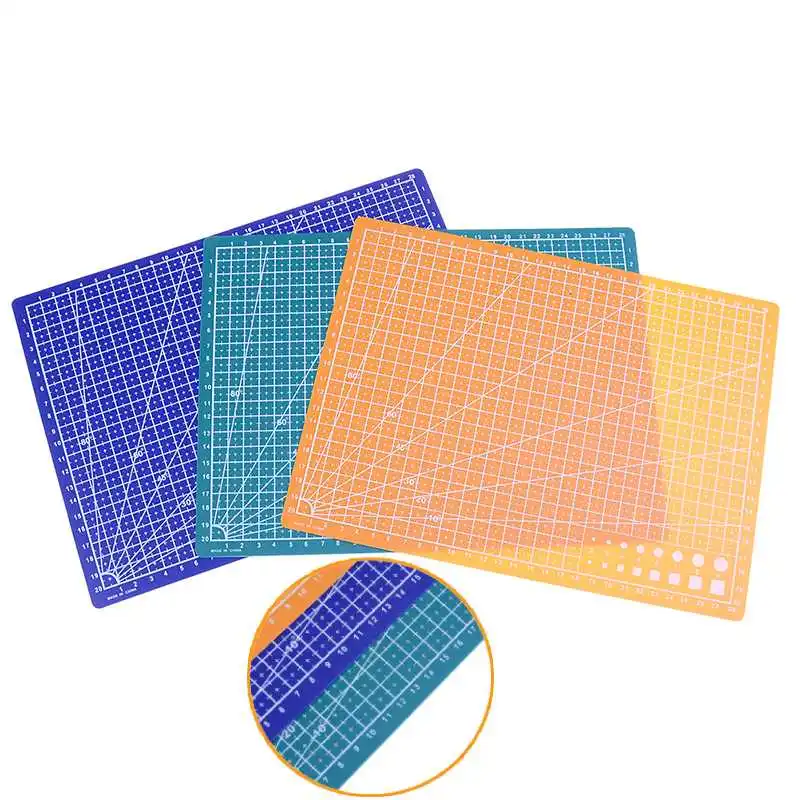 1PC A4 Grid Lines Self Healing Cutting Mat Craft Card Fabric Leather