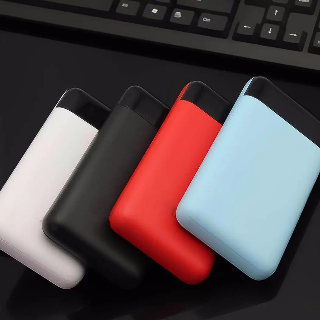 

2 USB Output 2A 20000mAg Powerbank for all Mobile Phones Charging External Battery Pack Chager for iPhone Xiaomi Samsung Huawei