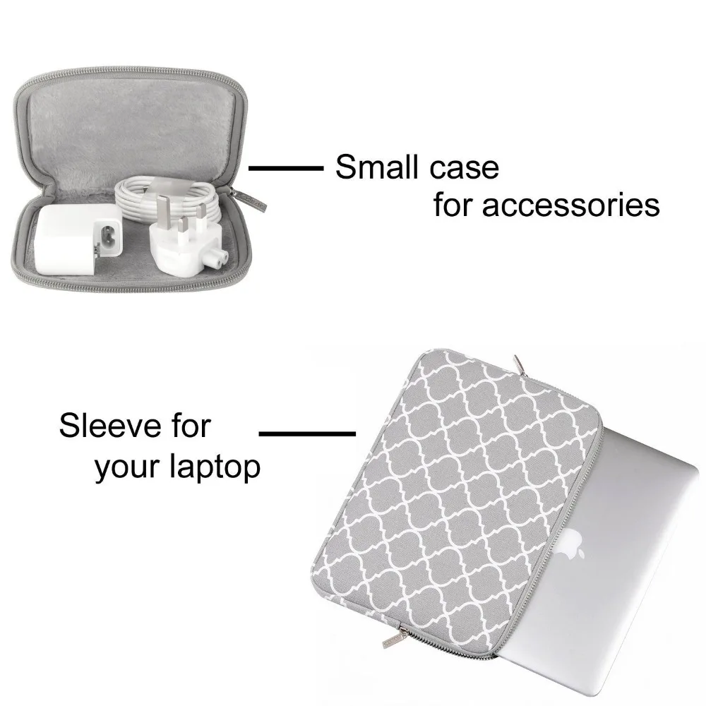 Mosiso Quatrefoil 11.6 13.3 15.6 inch Laptop Sleeve Bag Case for MacBook Air 11 13 Mac Pro 13 15 Asus Acer Notebook Accessories Mosiso Quatrefoil 11.6 13.3 15.6 inch Laptop Sleeve Bag Case for MacBook Air 11 13 Mac Pro 13 15 Asus Acer Notebook Accessories