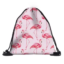 New High Quality Polyester Drawstring Bag String Sack Beach Women Men Travel Storage Package Teenagers Backpack Solid Color