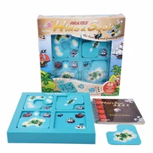 Sukitoy Детский мягкий Монтессори раннего старт обучение игрушка Скрыть& Seek IQ настольные игры с решение книга SC002