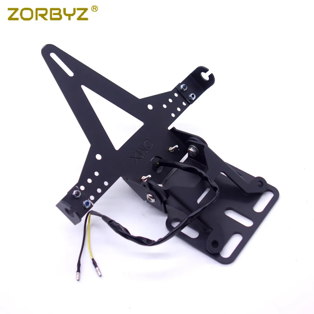 ZORBYZ 1 комплект металлический задний фонарь для мотоцикла держатель номерного
