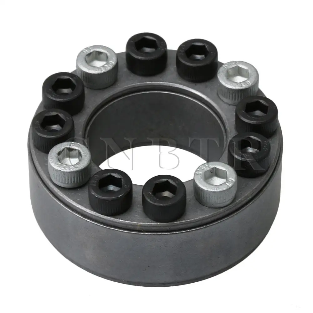 

CNBTR 45 Steel Z2 Type Keyless Rigid Shaft Coupling 6cm OD 3.2cm ID 752 Transfer Torque Heavy Loading Transfer Rotary Tool