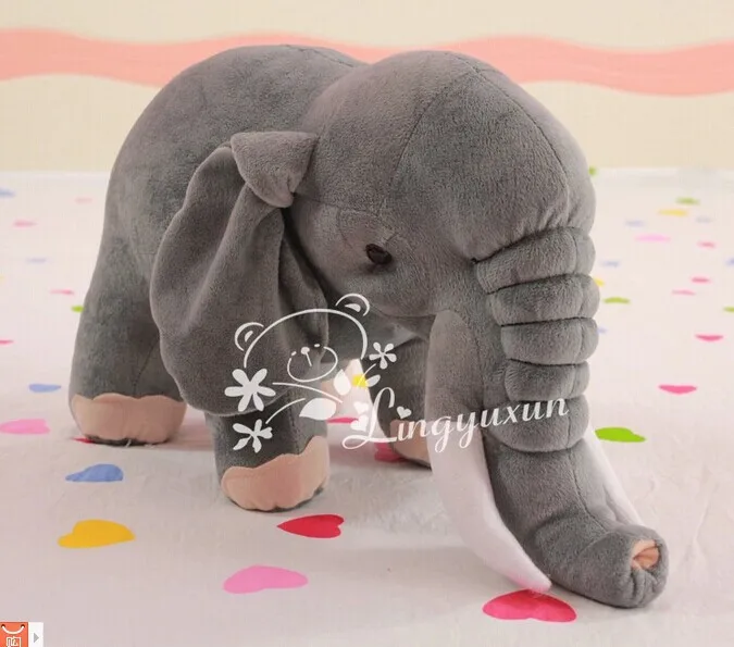 

simulation animal plush toy large 70cm elephant doll throw pillow , Christmas gift w0645