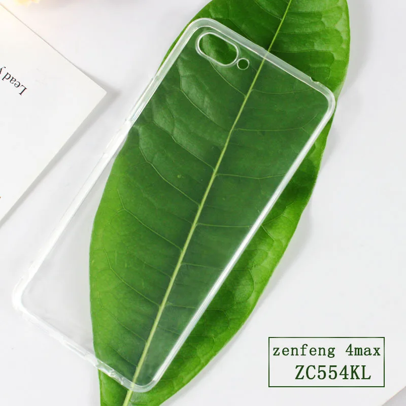 

Asus Zenfone 4 Max ZC554KL Case Silicone Protector Transparent Clear Soft White Cases Cover Coque Fundas Etui Capa Capinha