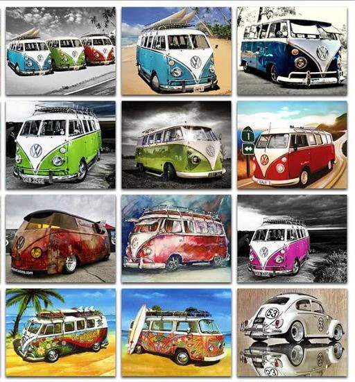 ホット販売 Diy 5d ダイヤモンド刺繍漫画車 5d ダイヤモンドモザイク犬のダイヤモンド塗装車ダイアモンド塗装ホーム壁ステッカー Diamond Painting Cross Stitch Aliexpress