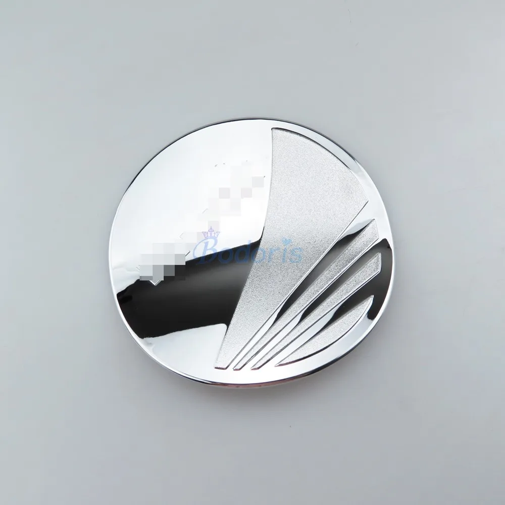 

Chrome Car Styling Fuel Tank Cap Gas Box Cover Overlay Frame Panel Kit 2014 2015 2016 For ISUZU MUX MU X Mu-x Accessories