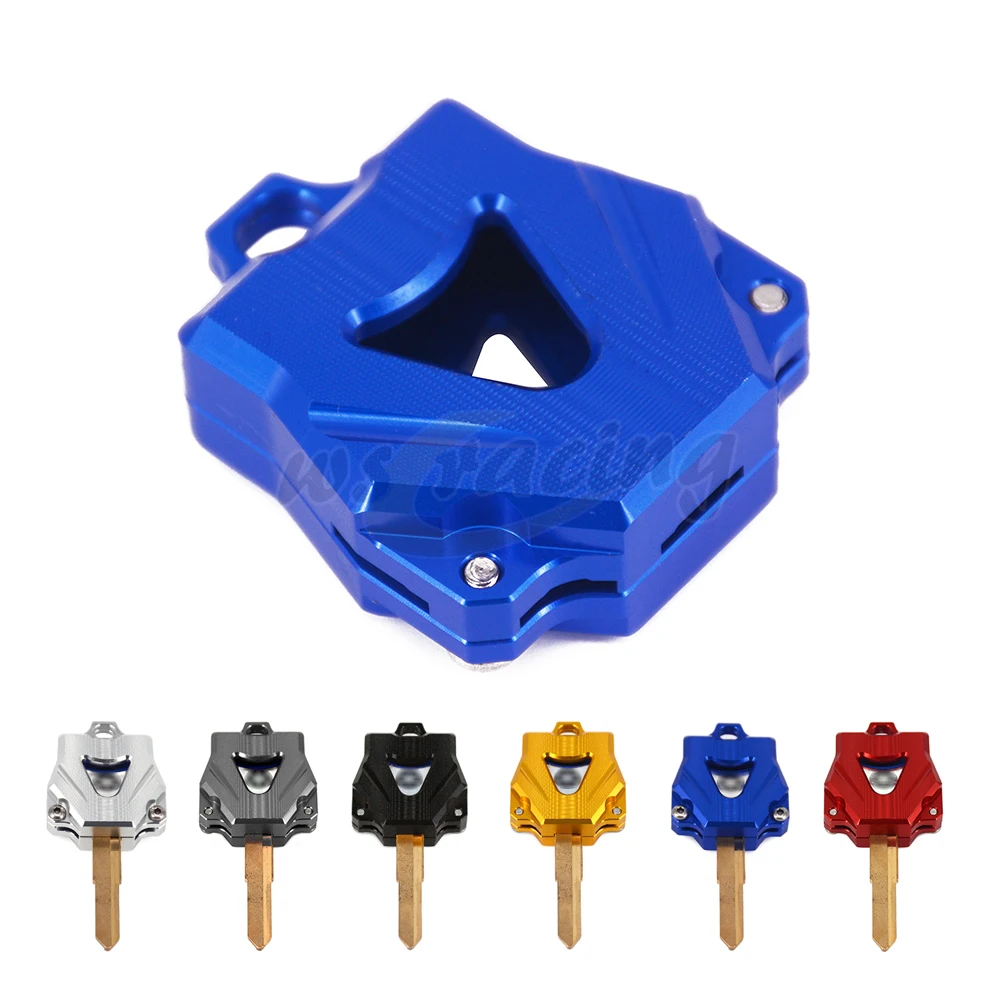 

Motorcycle Accessories CNC Key Cover Case Keychain For YZF-R1 YZF-R6 FZ1 FZ6 FAZER MT-07 MT-09 MT-03