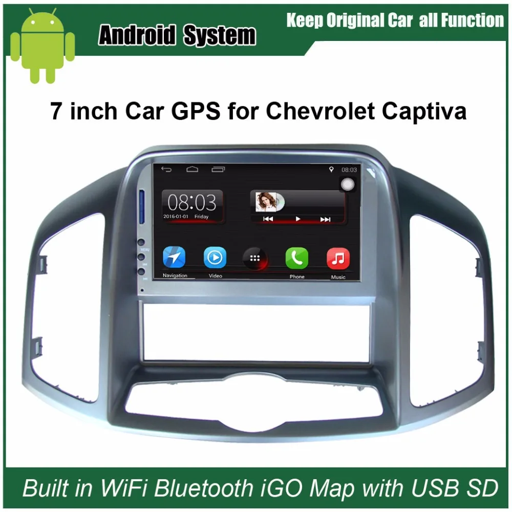 Cheap Upgraded Original Car Radio Player Suit to Chevrolet Captiva 2011-2012 Car Video Player Built in WiFi GPS Navigation Bluetooth 0