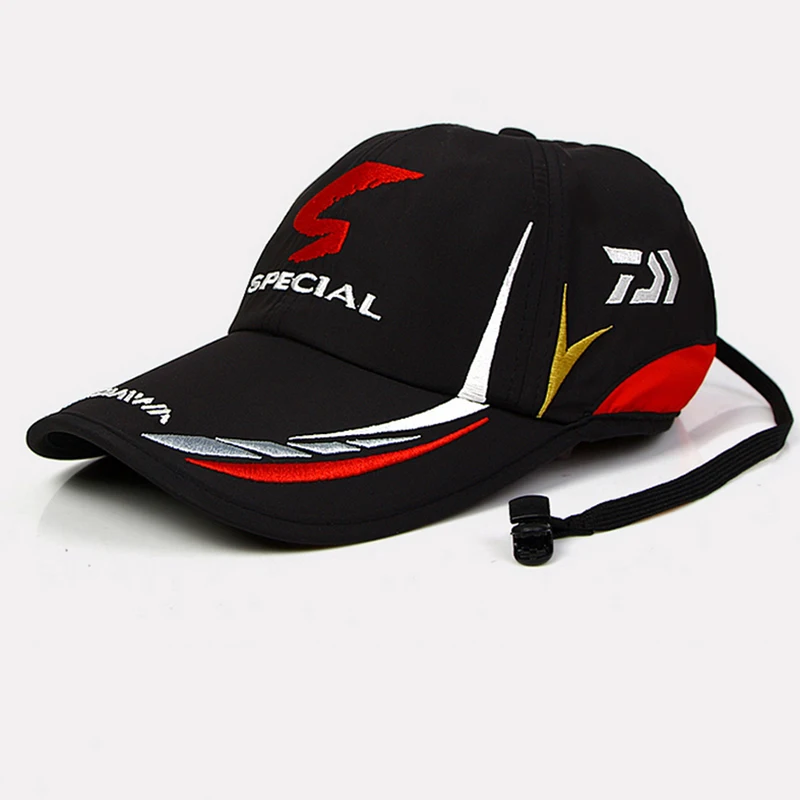 2017 Daiwa Adult Men Adjustable Fishing Hat New Japan Sunshade Sport
