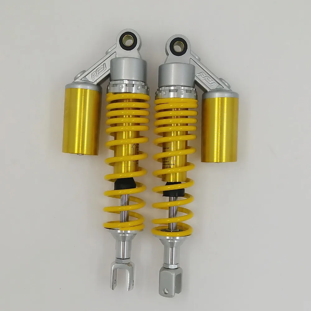 340mm Motorcycle Air Shock Absorbers Rear Suspension For Yamaha Suzuki