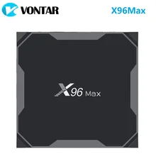 ТВ-приставка VONTAR X96 max plus, Android 9,0, четырехъядерный процессор Amlogic S905X3, 4 Гб, 32 ГБ, 64 ГБ, 2,4G, 5 ГГц, Wi-Fi, 4K, смарт-приставка X96Max X3(China)