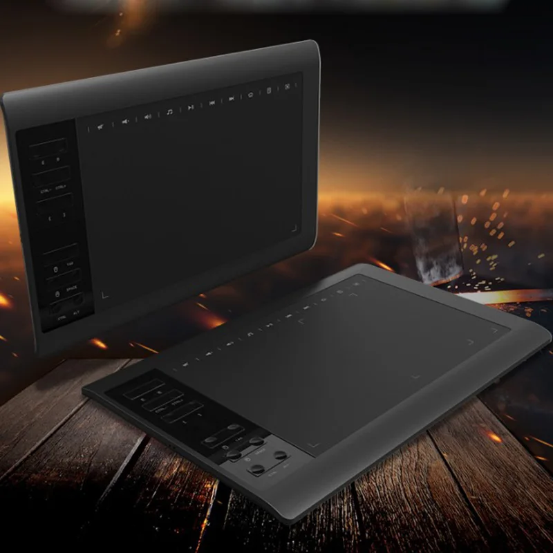 G10 digital desenho tablet mão pintado placa
