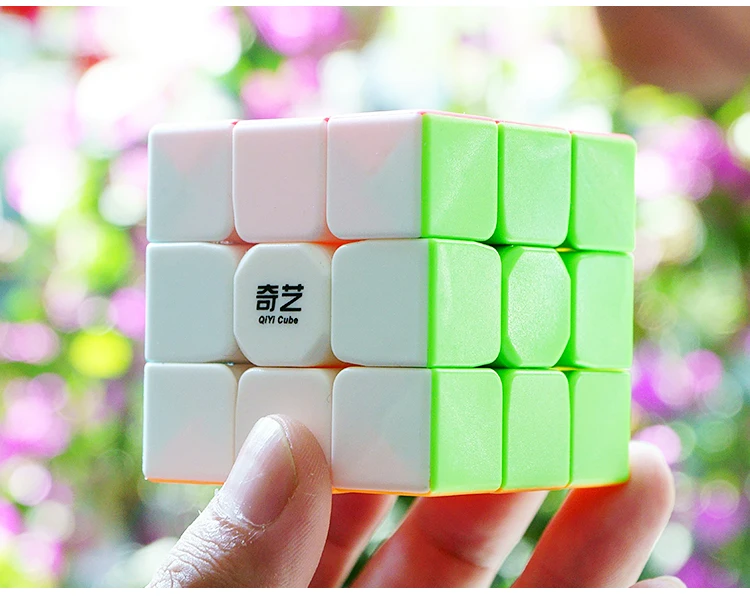 QIYI Warrior W 3x3x3 три слоя магический куб профессиональный конкурс скорость Cubo магические наклейки Пазлы куб игрушки для детей