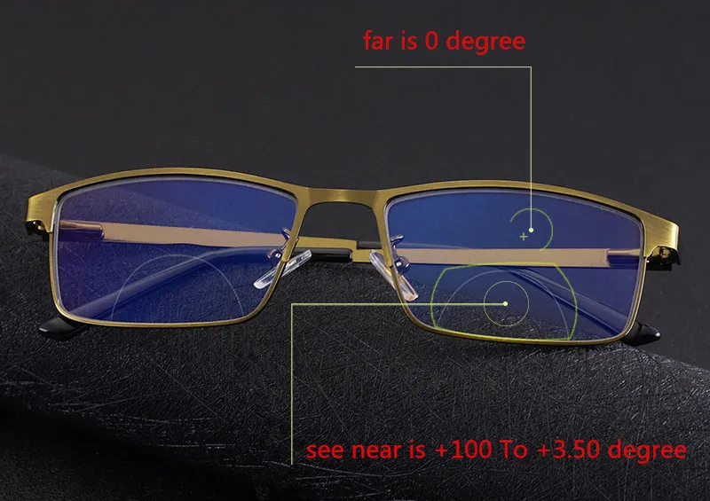 Новинка, деловые высококачественные бифокальные фотохромные очки для чтения, мужские и женские, UV400, весенние диоптрийные очки для пресбиопии