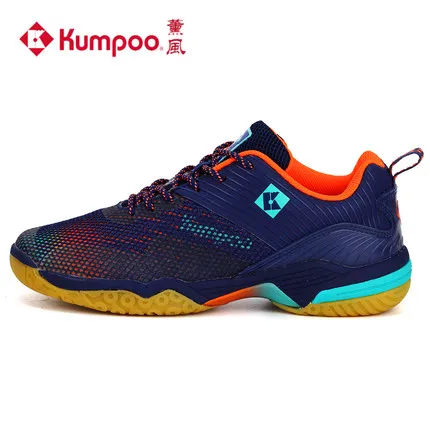 

2018 Kumpoo Professional Badminton Shoes for Women and Men Breathable Antiskid Shock Absorbant Athletic Sports Sneakers KH-223