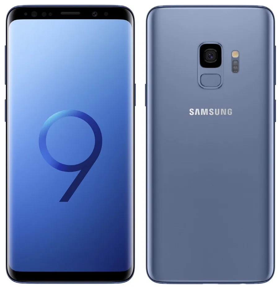 Samsung Galaxy S9 Duos G960FD, две sim-карты,, LTE, Android, мобильный телефон, четыре ядра, 5,8 дюймов, 12 МП, 4 Гб ram, 64 ГБ rom, NFC Exynos 9810