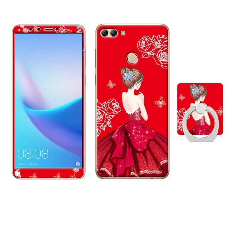 Huawei Y9 2018 Enjoy 8 Plus case cover glass screen protector (18)