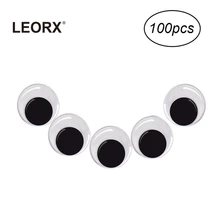 100Pcs Eyes for Dolls Toy Creative DIY Self Adhesive Wiggle Toys Eyes Funny Dolls Accessories for