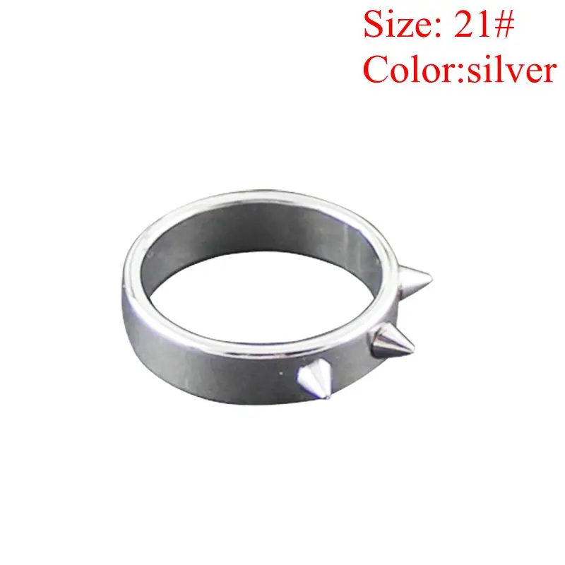 Персональное мужское кольцо из титановой стали для самозащиты, индивидуальное женское кольцо для самозащиты, кольцо с колючей головкой, кольцо против волка - Цвет: Бежевый