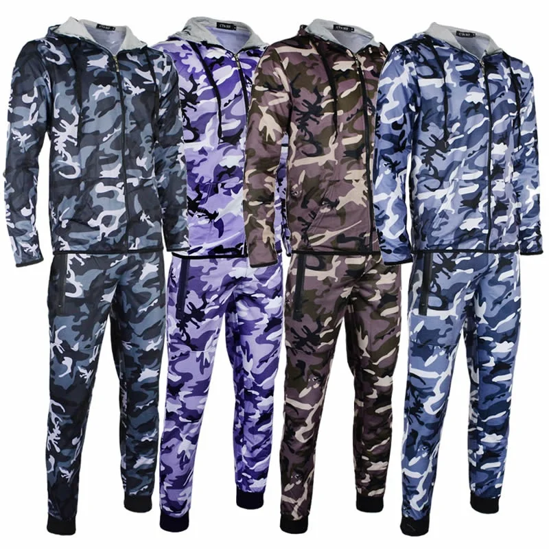ZOGAA 2018 new Mens Tracksuit Casual Sport Camouflage Tracksuits Hoodies and Sport Pants Casual Tracksuitr Hoodie for Mens ZOGAA 2018 new Mens Tracksuit Casual Sport Camouflage Tracksuits Hoodies and Sport Pants Casual Tracksuitr Hoodie for Mens