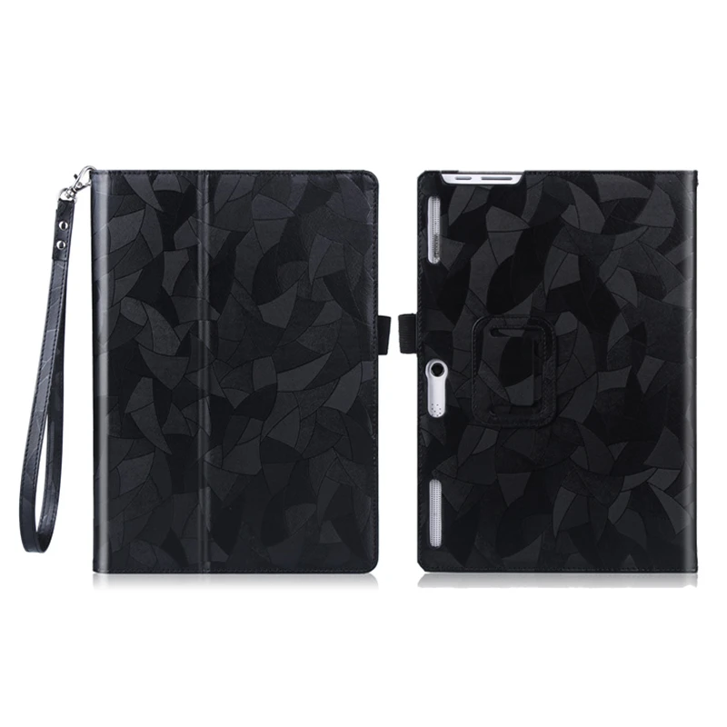 

Fashion PU Leather For Lenovo TB2-X30F Tab2 A10-30 X30F 10.1" Tablet Protective Cover Funda Case Skin Cover +Film+Stylus Pen