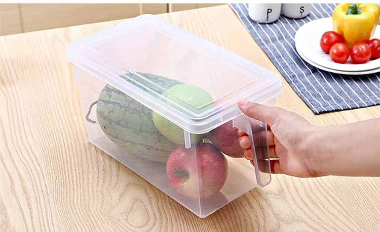 Кухня прозрачный контейнер PP коробка для хранения Еда фрукты Организатор дома Кухня гаджеты товары аксессуары поставок случаях