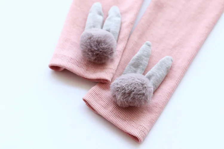 2018 Spring Autumn Free Shipping Child Baby Clothing Solid Color Long Trousers Pants Baby Rabbit Kids Children Girl Leggings (18)