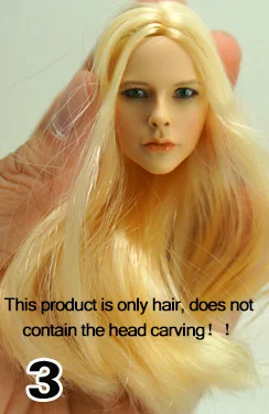 Solr Beauty 1 6 Engraved Head Hair Hairstyles Action Figure Hot Solr Beauty 1 6 Engraved Head Hair Hairstyles Action Figure Hot Toys 12