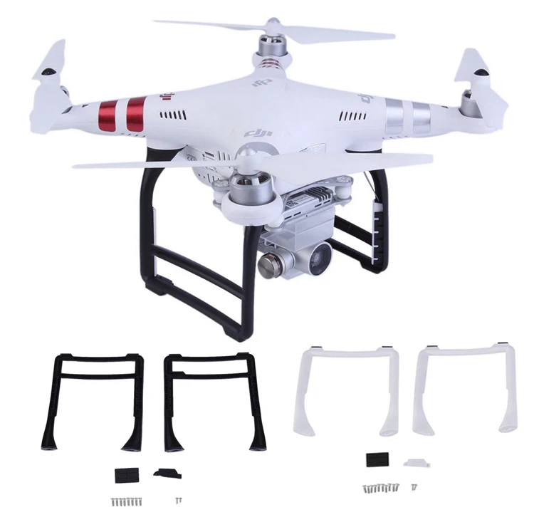 

2PCS Tall Landing Gear Kits for DJI Phantom 3 Professional Advanced 3 SE Drone Spare Parts Height Extender Leg Feet 3A 3P SE Kit