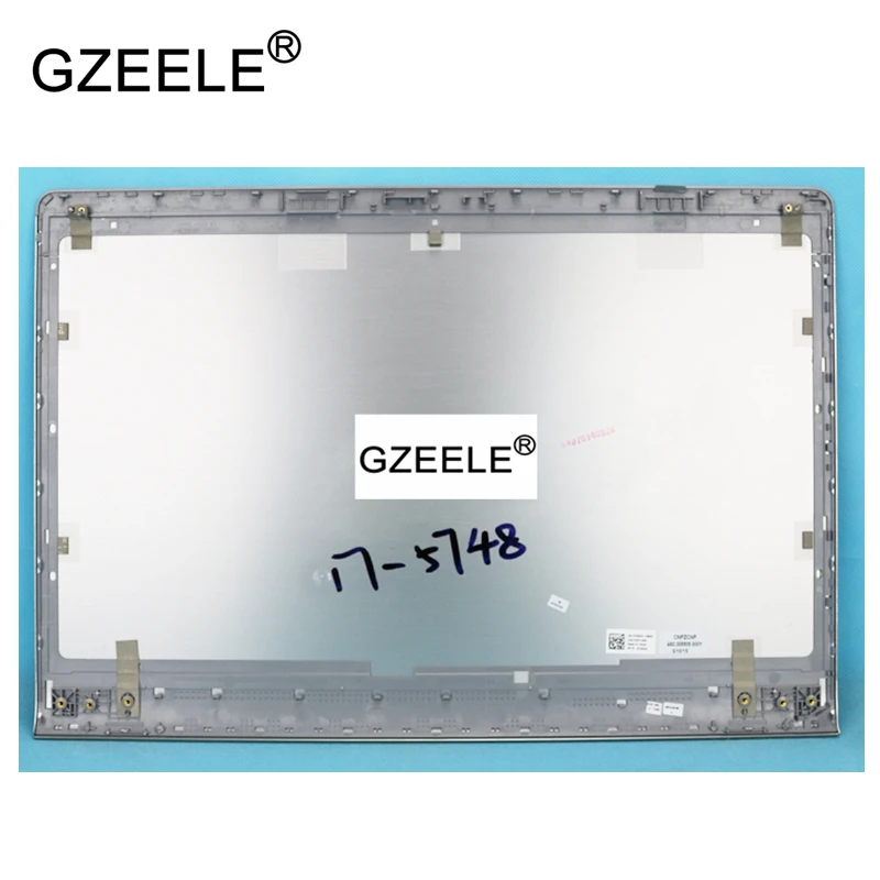

GZEELE new laptop cover for Dell Inspiron 17 (5748) 17 5748 17.3" LCD Back Cover Lid Top Assembly Notebook VCWGR 0VCWGR Silver