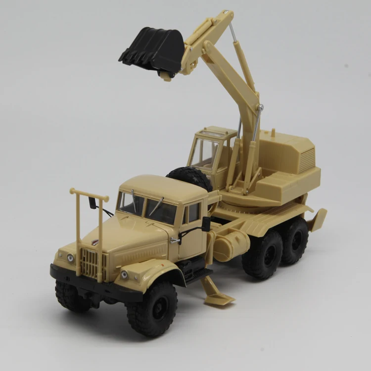 

1/43 Model of SM Russian KrAZ-2556 AOV-4421 Engineering Vehicle Alloy Collection Model