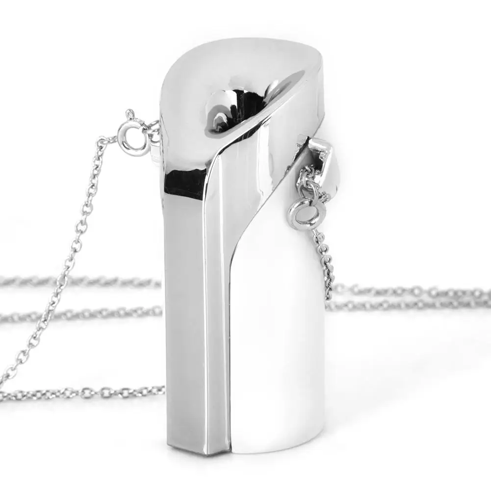 Очиститель воздуха USB Портативное персональное носимое ожерелье негативный ионизатор Анион очиститель воздуха освежитель воздуха - Цвет: Белый