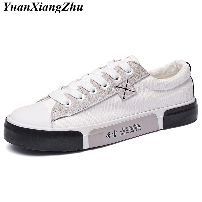 

Women Sneakers 2018 New Arrivals Fashion Lace-up Red Harajuku Women Shoes Solid Sewing Shallow Canvas Shoes Woman Casual Flats