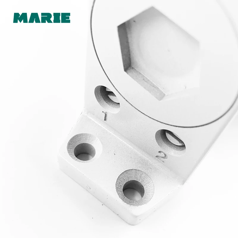 White Color Aluminum Alloy Door Closer 40kg-65kg Automatic Hydraulic Door Closer