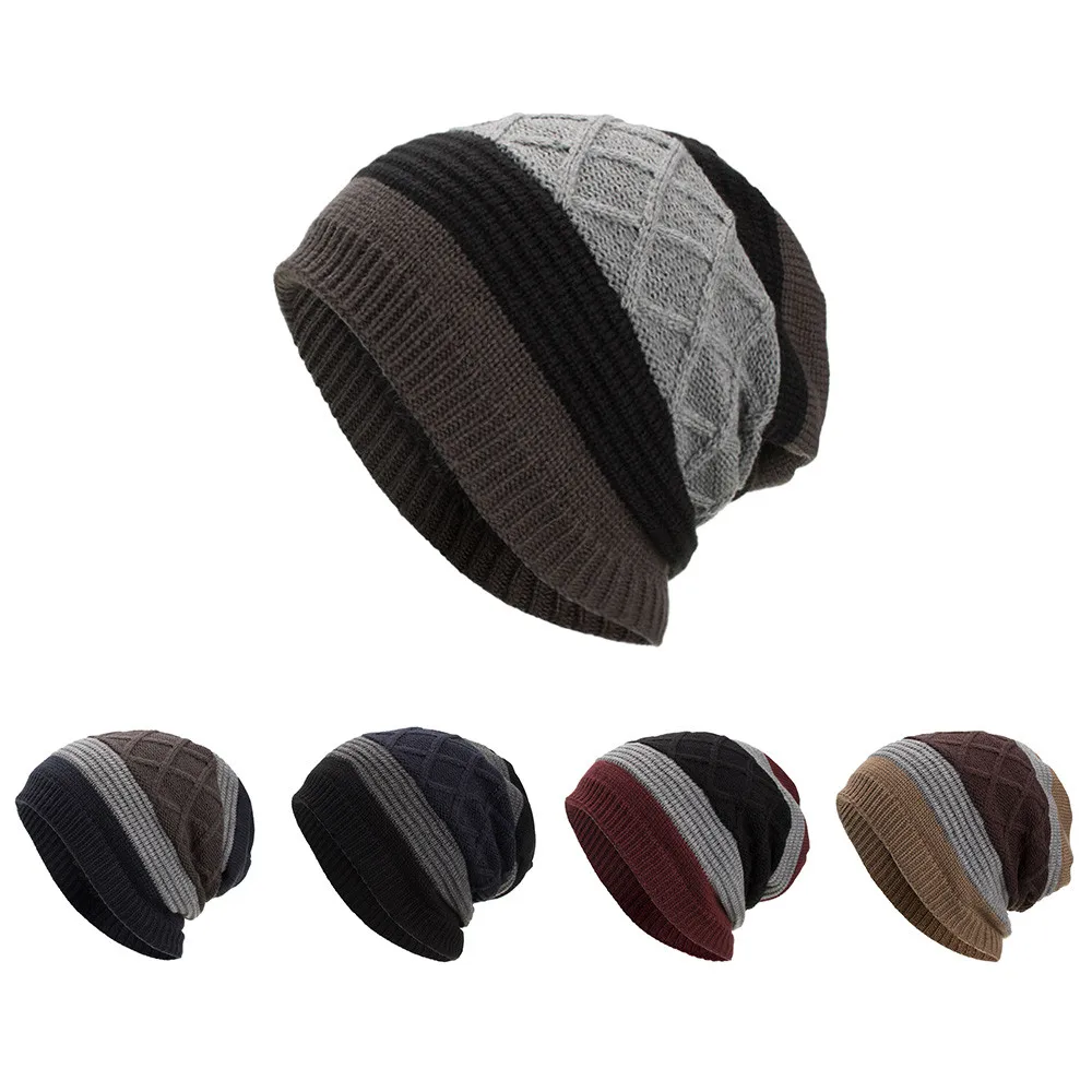 Женские, мужские, теплые, мешковатые, женские, Skullies Beanies, вязанные, Touca Gorro, шапки для мужчин, женщин, шапки, вязаная Лыжная шапка, шапки с черепом, rasta