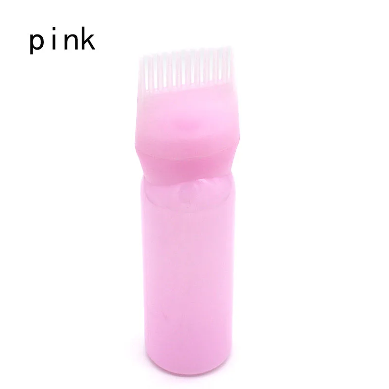 Pink Профессиональный женский модный флакон для окрашивания волос, аппликатор, кисть для салонного окрашивания волос - Цвет: Pink