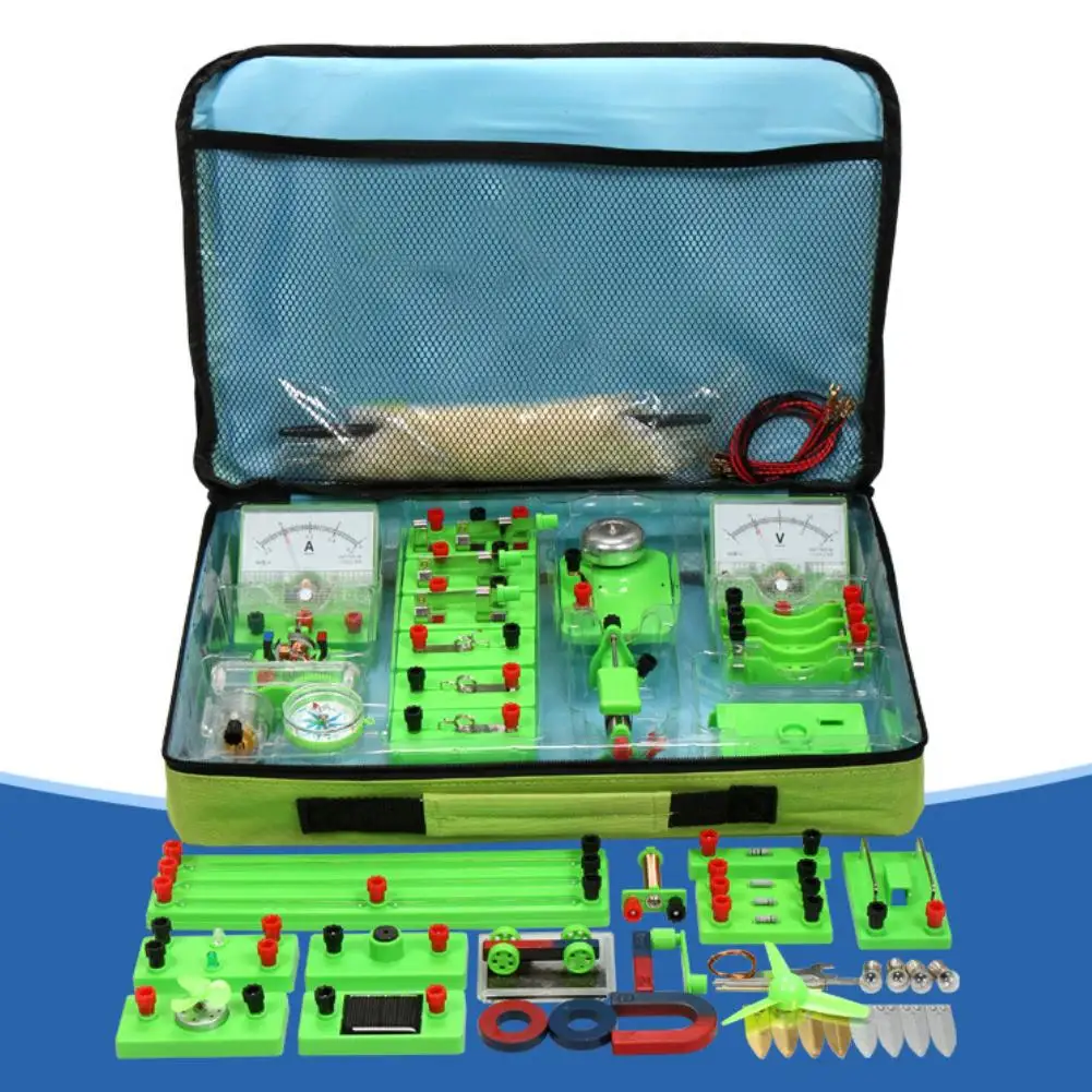 

New DIY Electricity Test Children Electromagnetic Physics Science Experiment Set